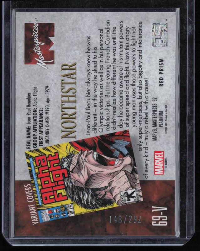 69-V Northstar Variant Cover Red Prism 148/292