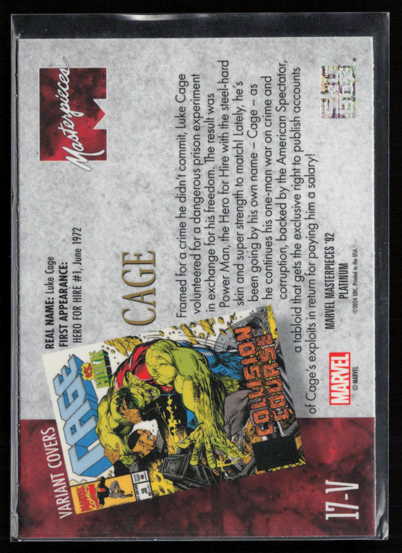 17-V Cage Variant Cover