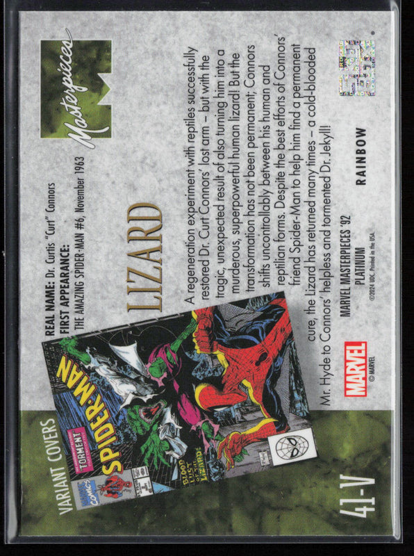 41-V Lizard Variant Cover Rainbow