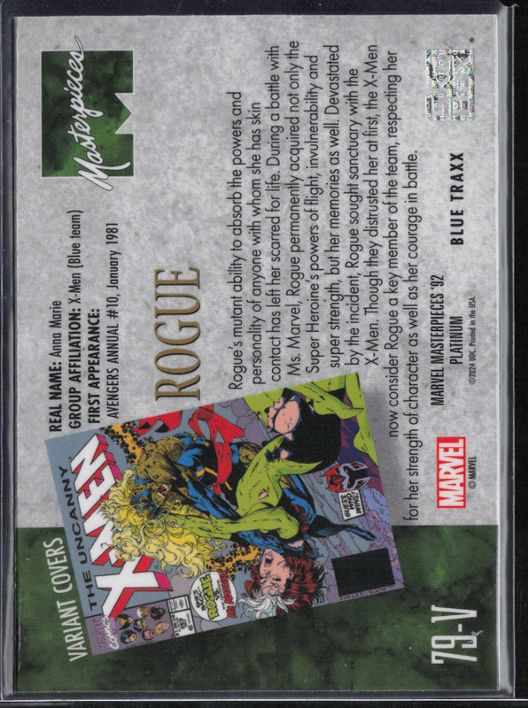 79-V Rogue Variant Cover Blue Traxx