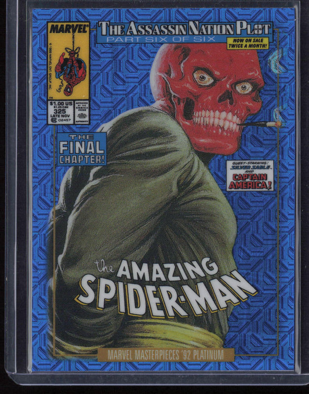 80-V Red Skull Variant Cover Blue Traxx