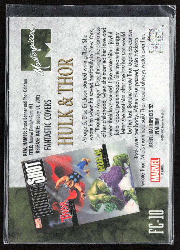 FC-10 Marvel Double shot (2023) #1 Fantastic Covers