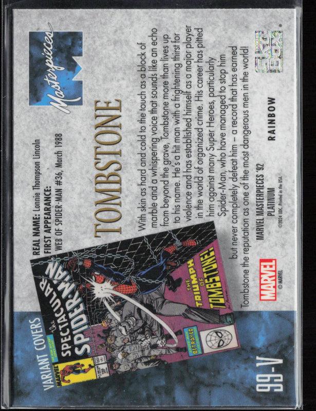 99-V Tombstone Variant Cover Rainbow