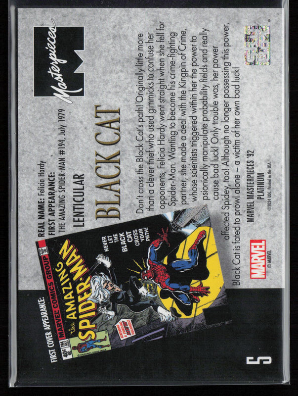 5 Black Cat Lenticular