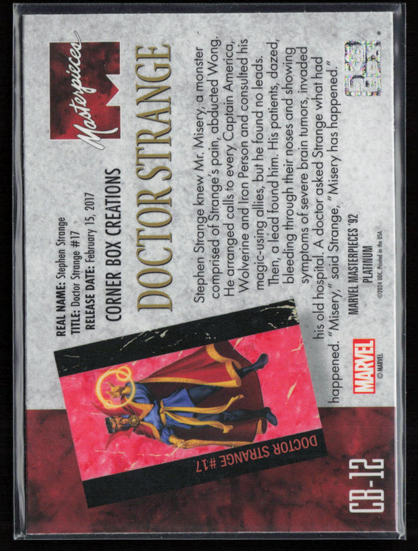 CB-12 Doctor Strange Corner Box