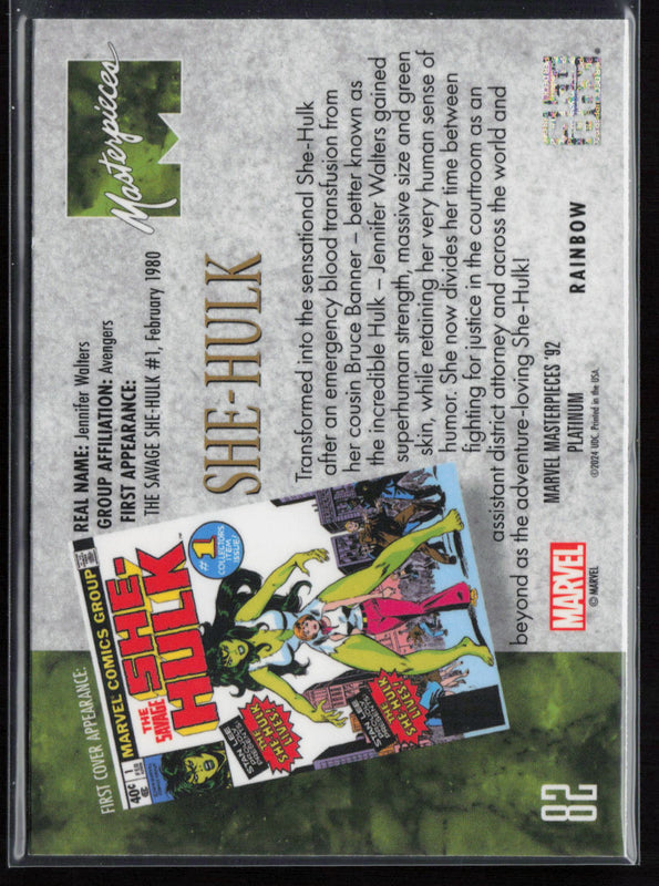 82 She-Hulk Rainbow