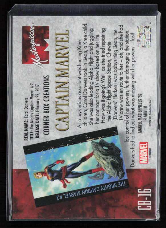 CB-16 Captain Marvel Corner Box