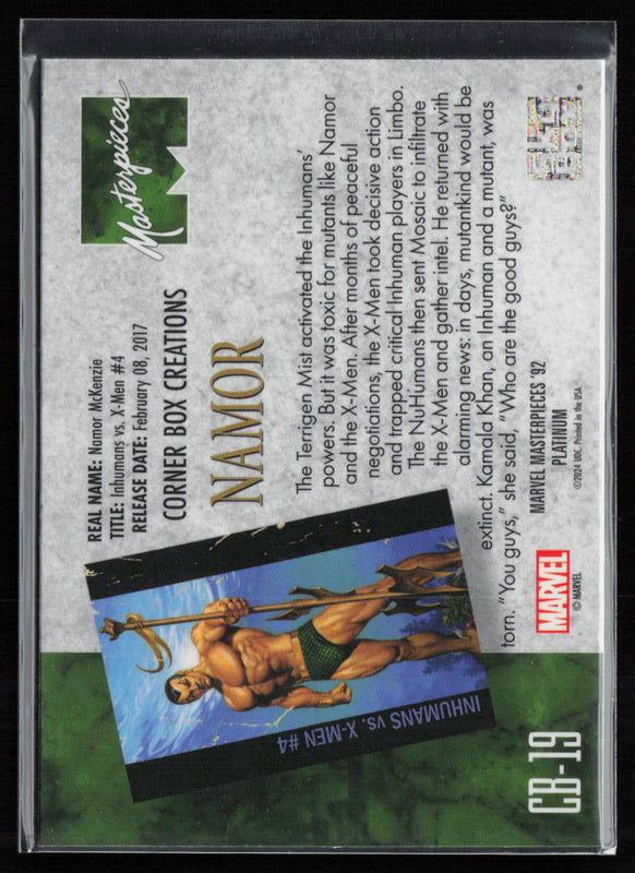 CB-19 Namor Corner Box