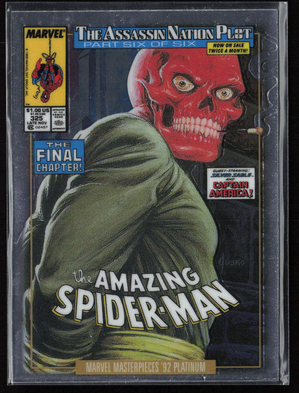 80-V Red Skull Variant Cover