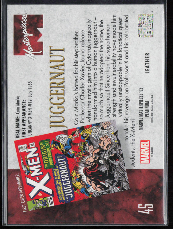 45 Juggernaut Leather