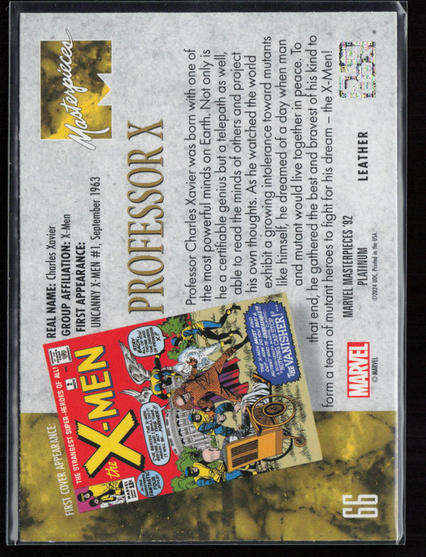 66 Professor X Leather