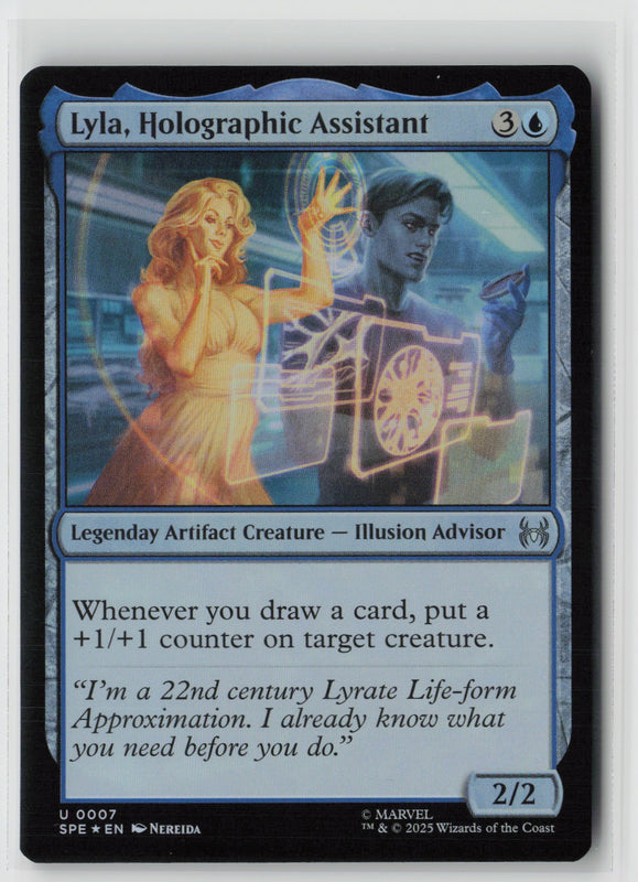 Lyla, Holographic Assistant (Foil)