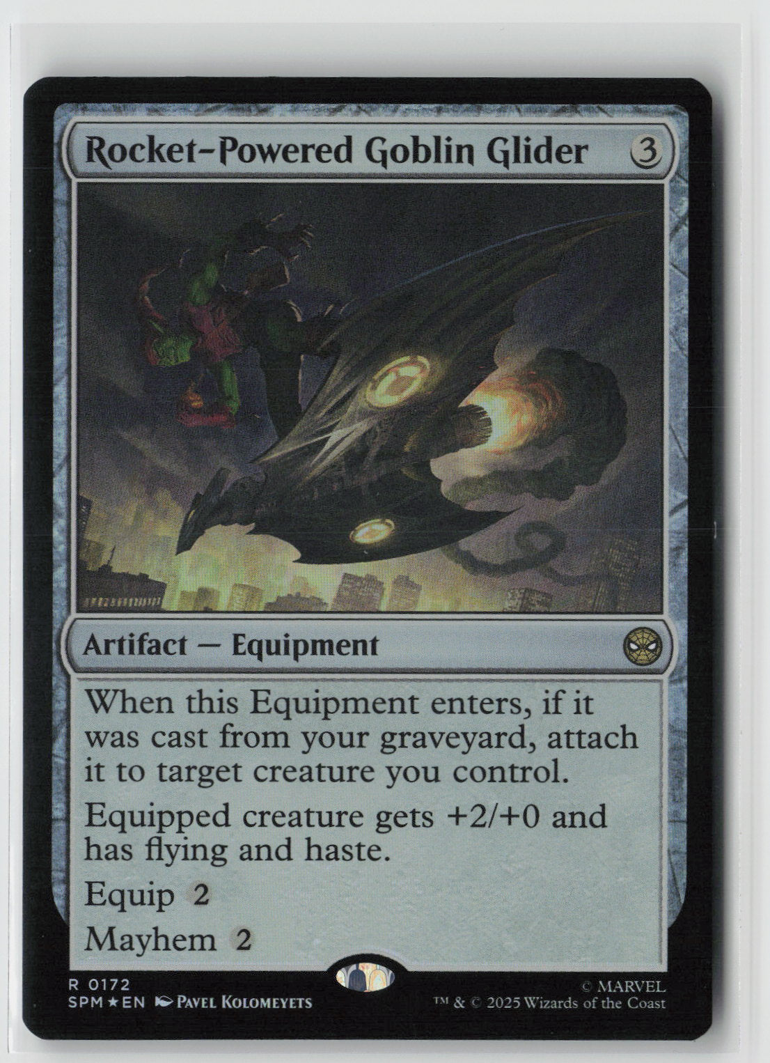 Rocket-Powered Goblin Glider (Foil)