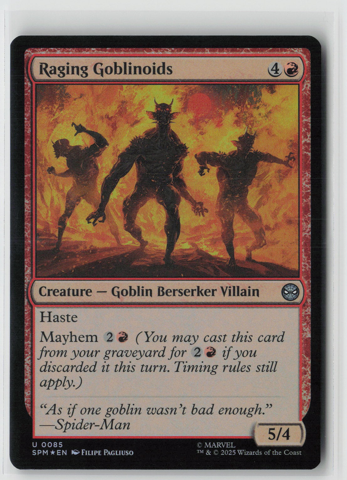 Raging Goblinoids (Foil)