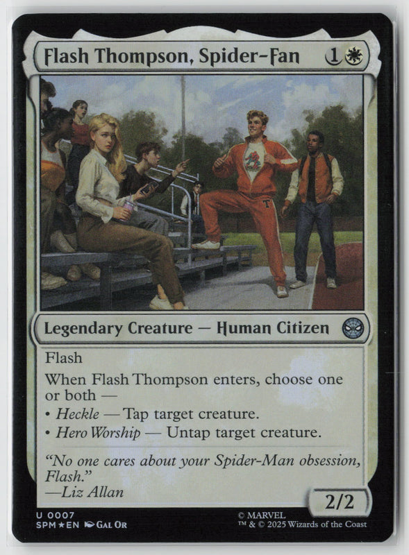 Flash Thompson, Spider-Fan (Foil)