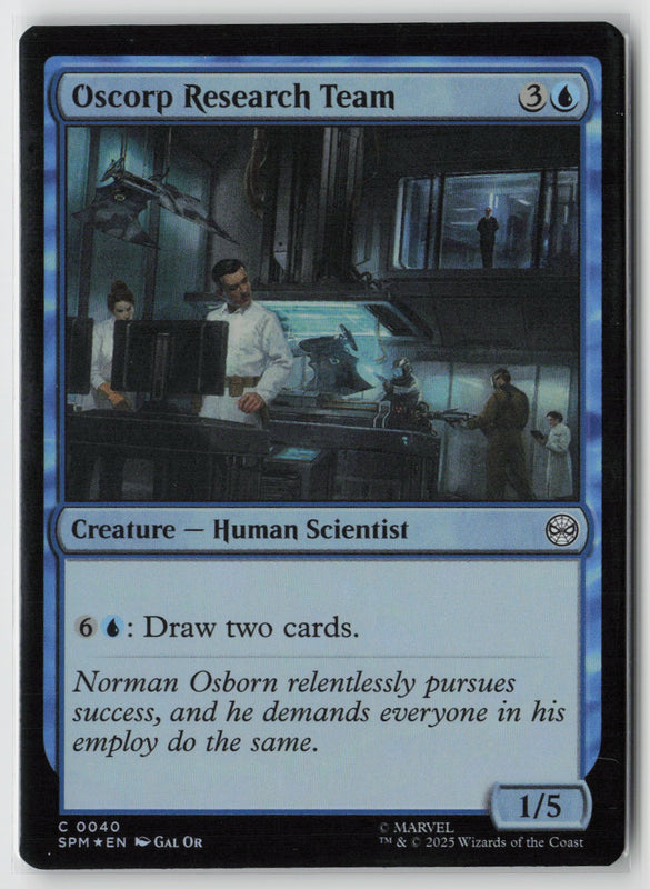 Oscorp Research Team (Foil)