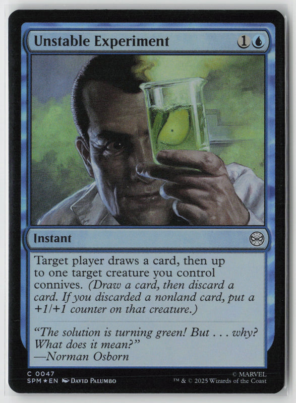 Unstable Experiment (Foil)
