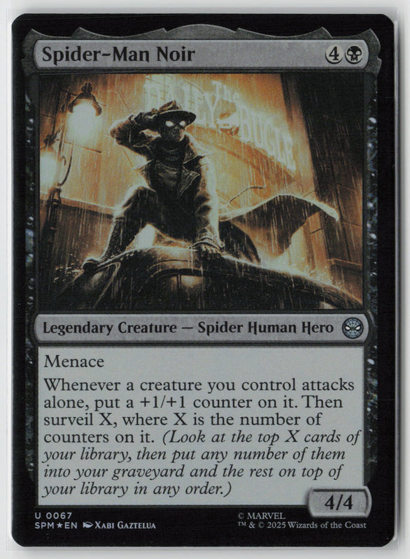 Spider-Man Noir (Foil)