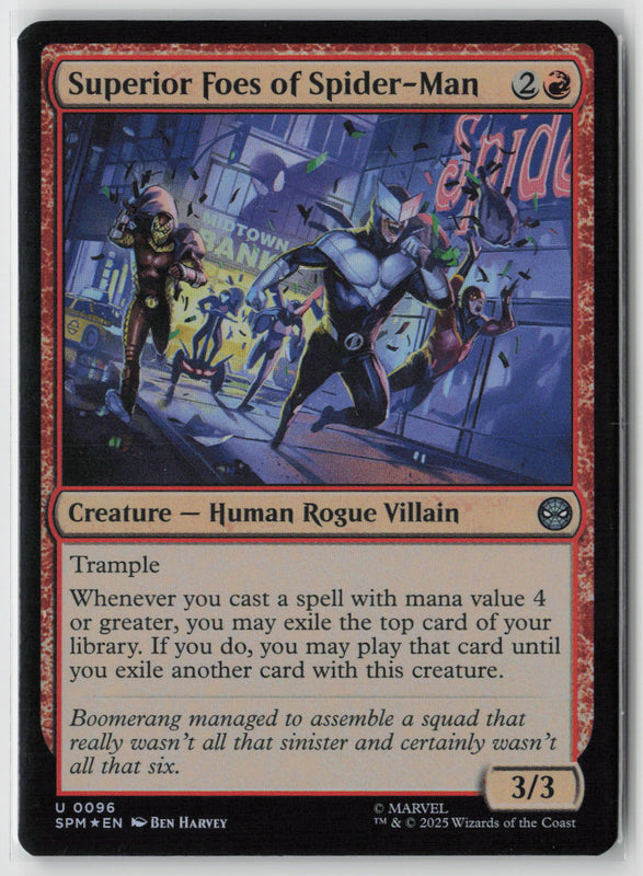 Superior Foes of Spider-Man (Foil)