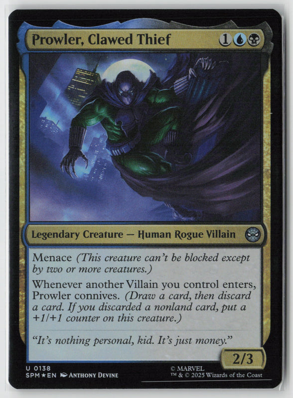Prowler, Clawed Thief (Foil)
