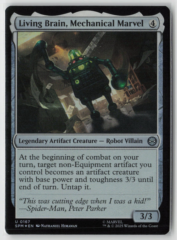 Living Brain, Mechanical Marvel (Foil)