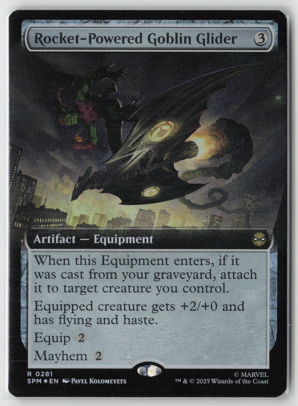 Rocket-Powered Goblin Glider (Foil)