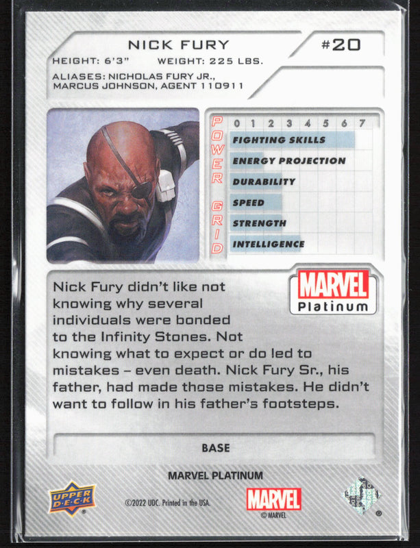 20 Nick Fury Base