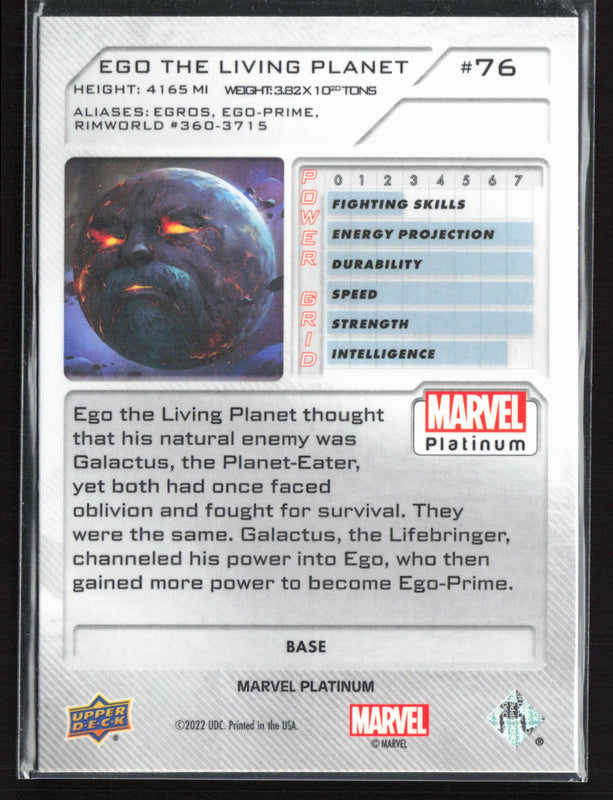 76 Ego The Living Planet Base