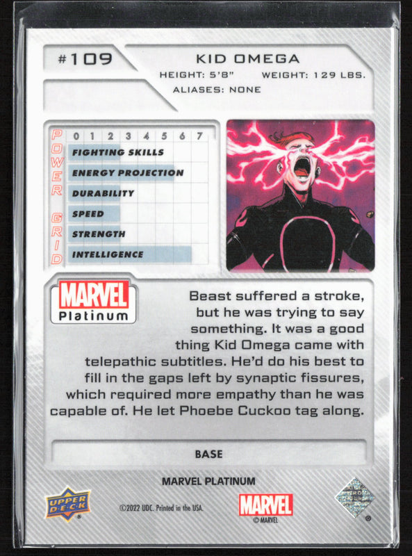 109 Kid Omega Base - High Series