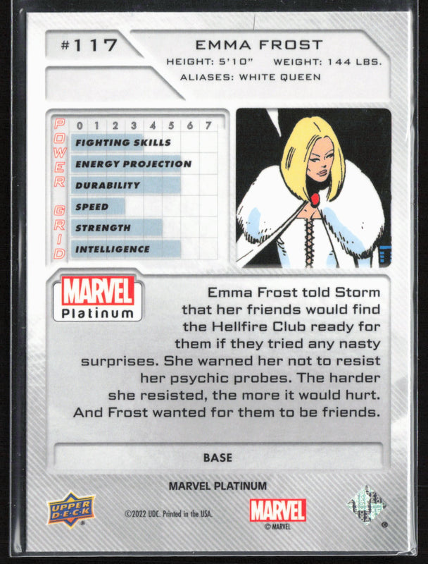 117 Emma Frost Base - High Series
