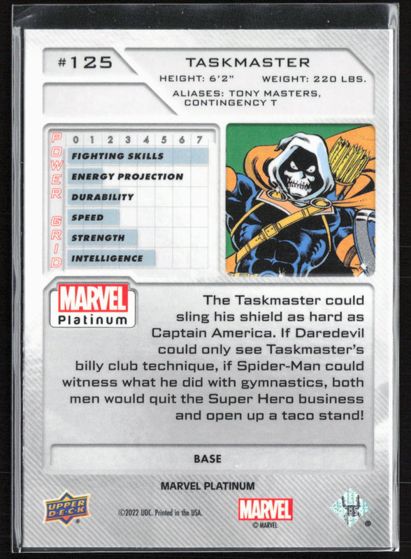 125 Taskmaster Base - High Series