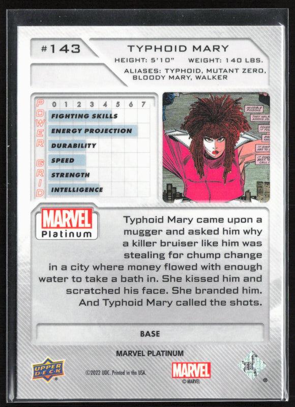 143 Typhoid Mary Base - High Series