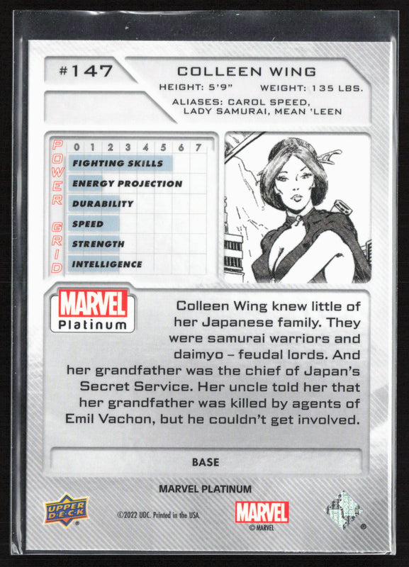 147 Colleen Wing Base - High Series