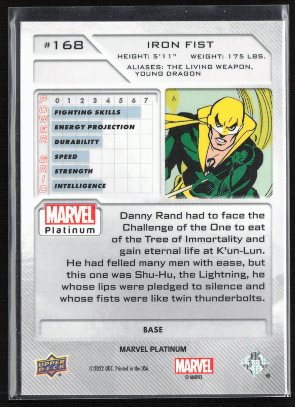 168 Iron Fist Base - High Series