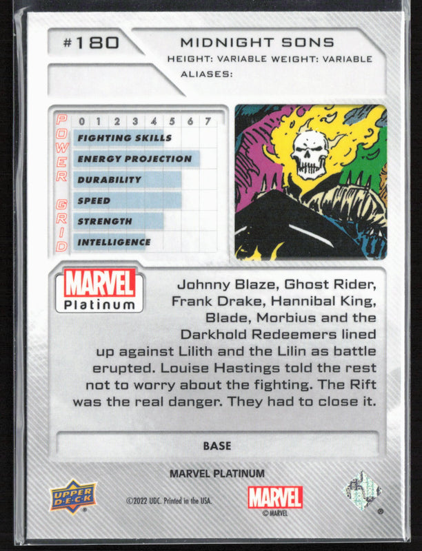 180 Midnight Sons Base - High Series