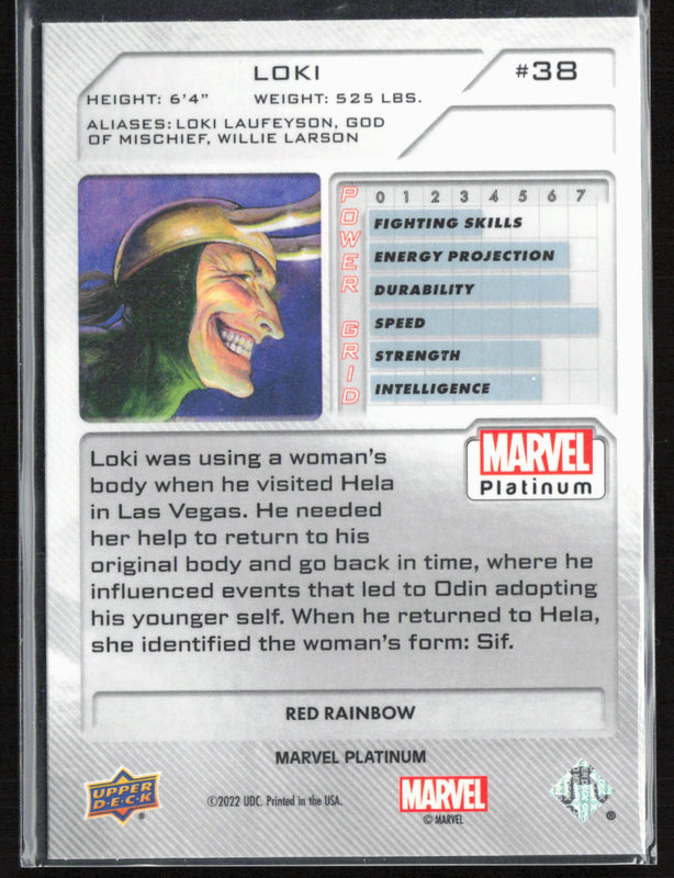 38 Loki Red Rainbow