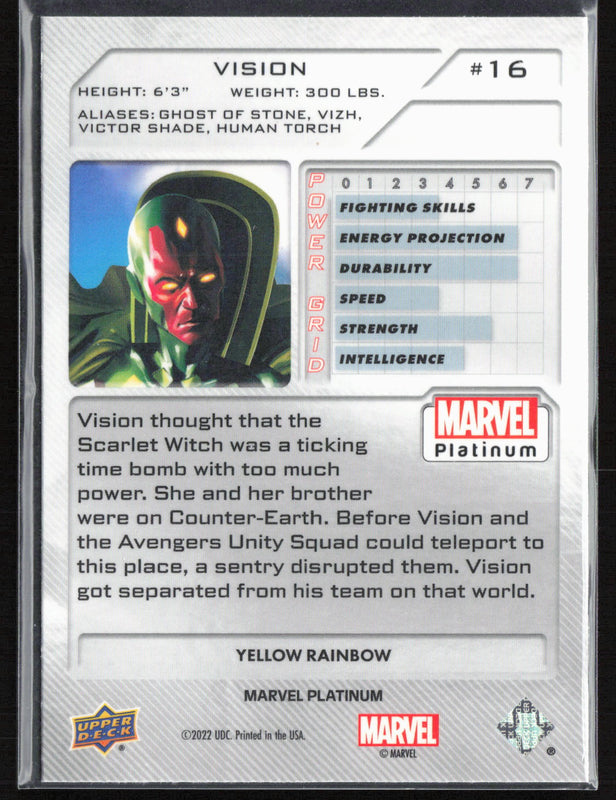 16 Vision Yellow Rainbow