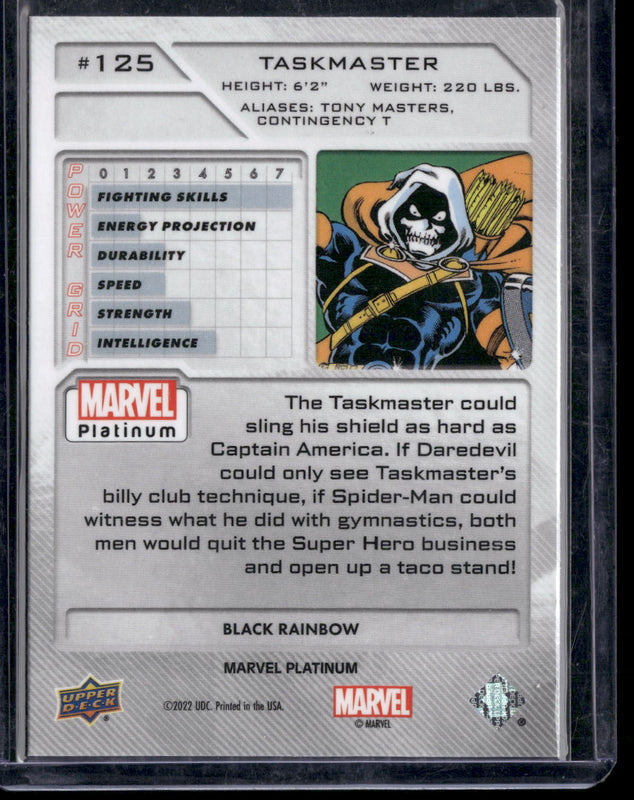 125 Taskmaster Black Rainbow - High Series