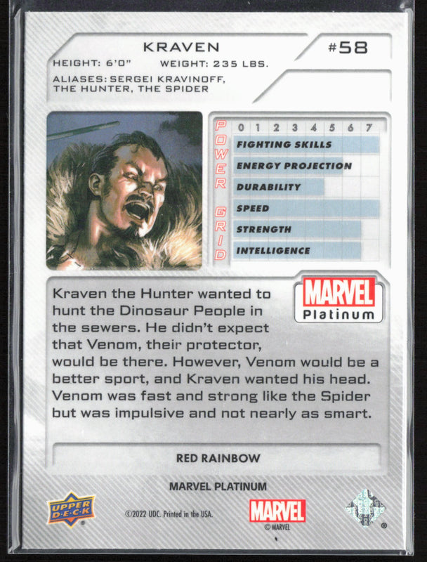 58 Kraven Red Rainbow