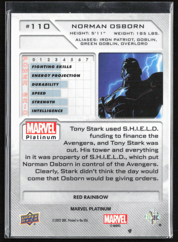 110 Norman Osborn Red Rainbow - High Series