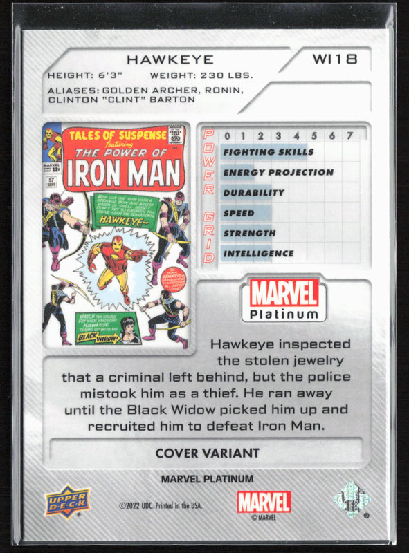 WI18 Hawkeye Cover Variant