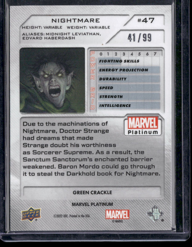 47 Nightmare Green Crackle 41/99