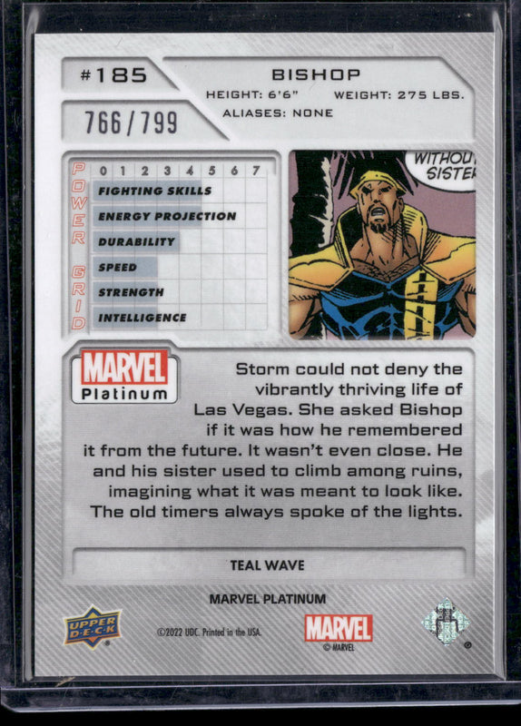 185 Bishop Teal Wave - High Series 766/799