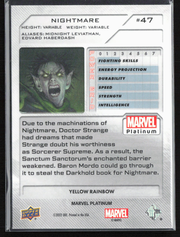 47 Nightmare Yellow Rainbow