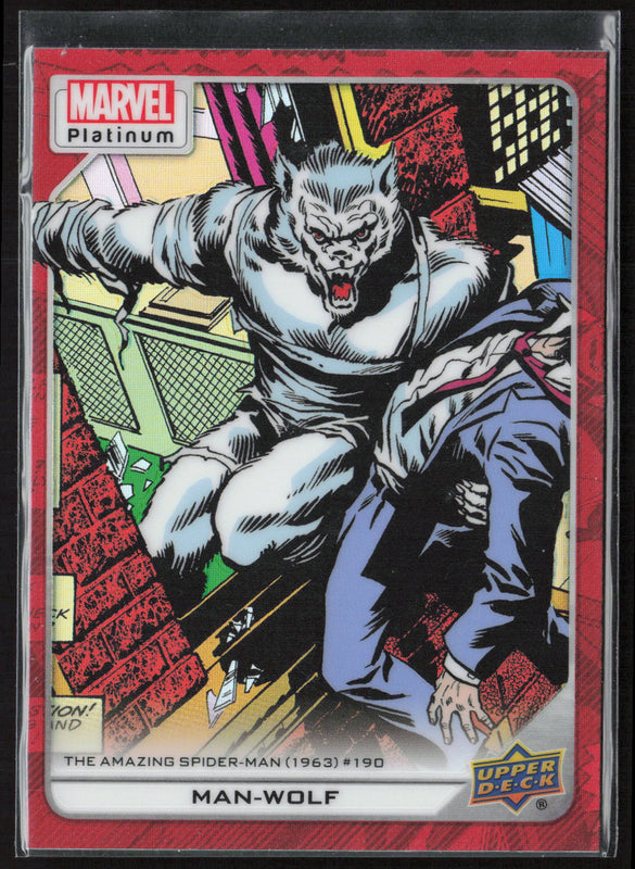 160 Man-Wolf Red Rainbow - High Series