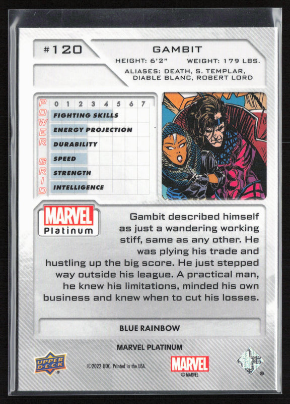 120 Gambit Blue Rainbow - High Series