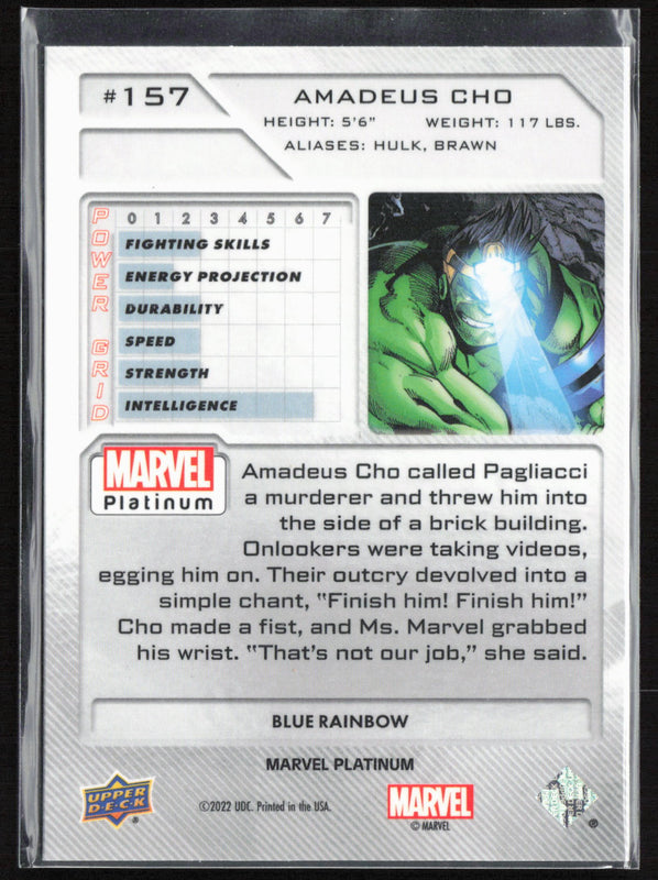157 Amadeus Cho Blue Rainbow - High Series