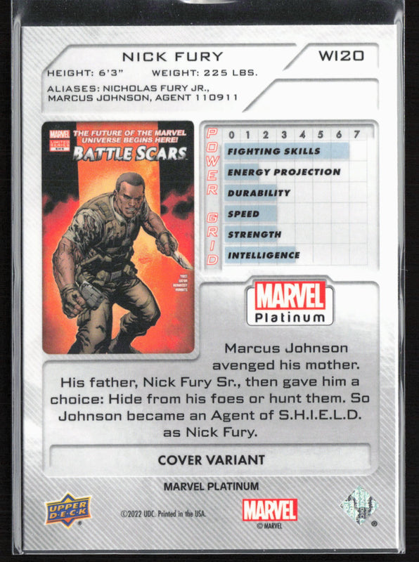 WI20 Nick Fury Cover Variant