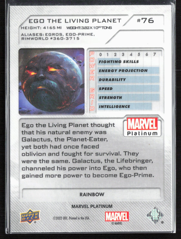 76 Ego The Living Planet Rainbow