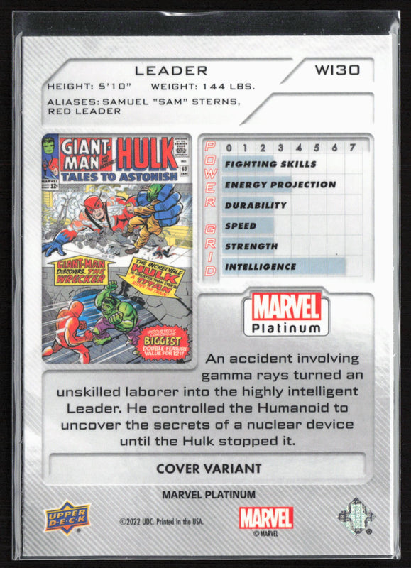 WI30 Leader Cover Variant